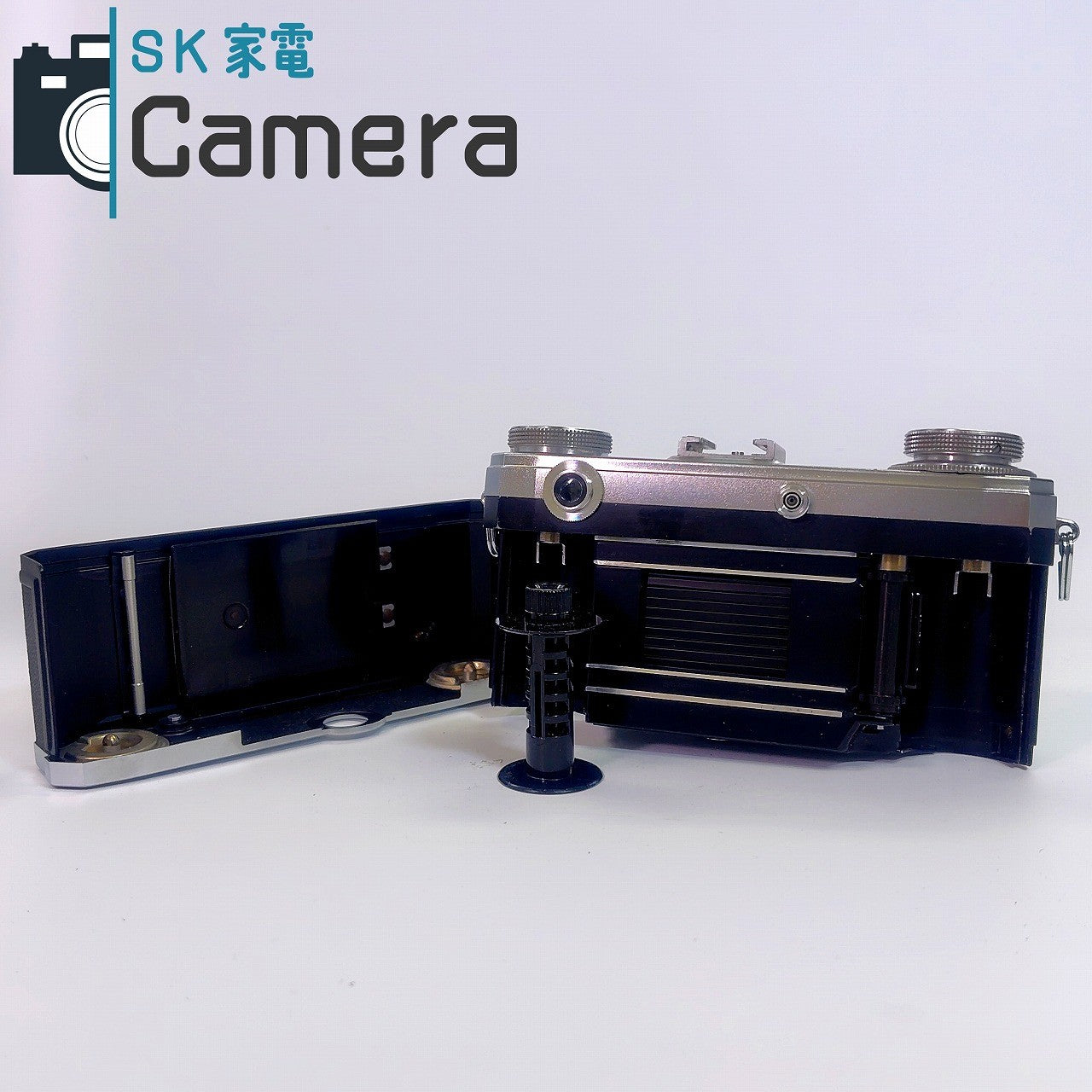 【中古】 CONTAX IIa Zeiss-Opton Sonnar 50ｍｍ F2 T ZEISS IKON コンタックス カラーダイヤル 革ケース キャップ付 良品