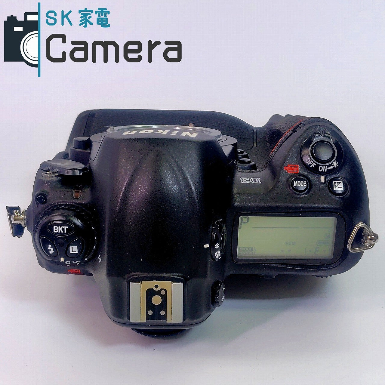 【中古】 Nikon D3 ボディ EN-EL4a 電池 付 良 ニコン