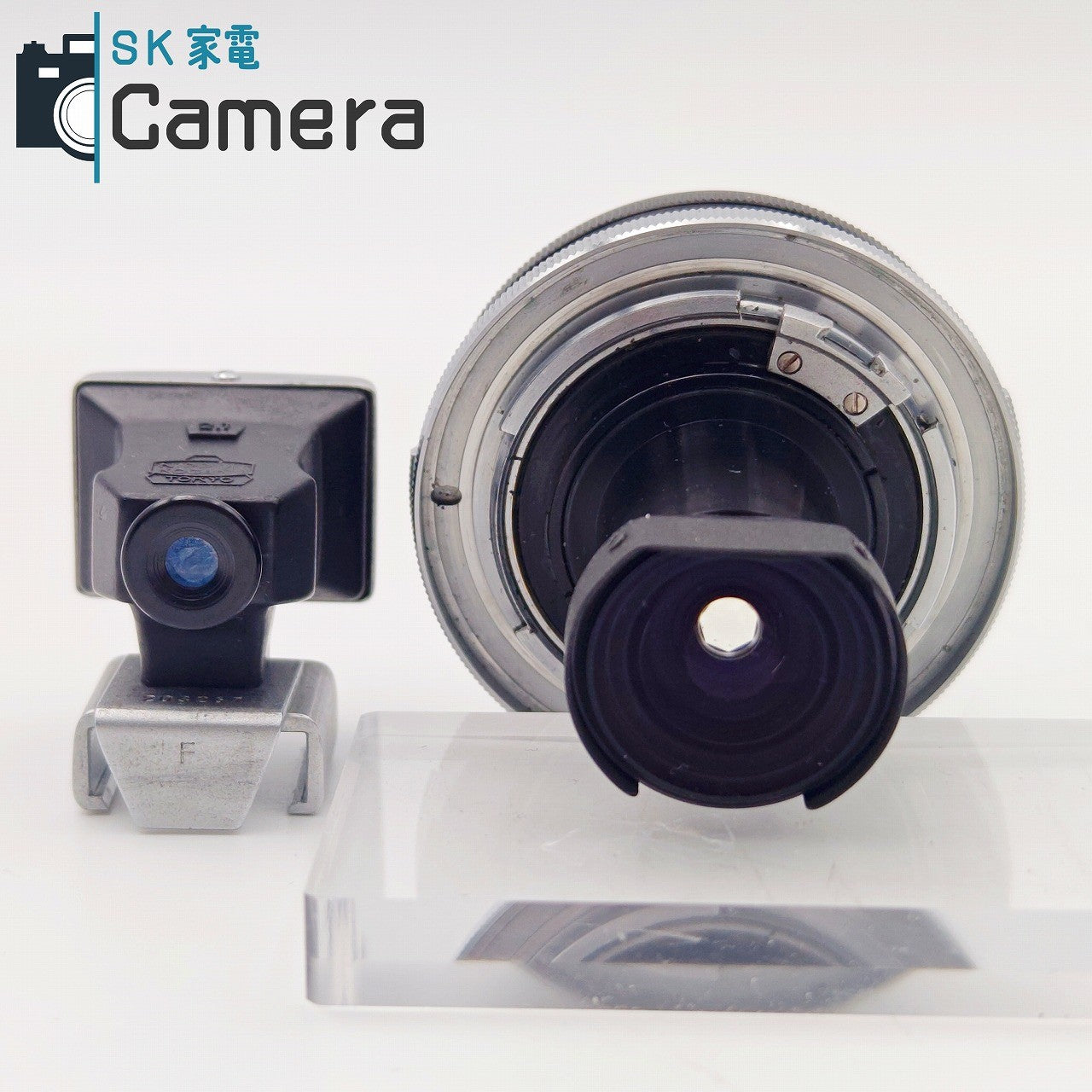 【中古】 NIKON NIKKOR-O 2.1cm F4 21ｍｍ FINDER 希少なリアキャップ付 ニコン