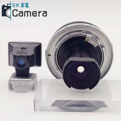 【中古】 NIKON NIKKOR-O 2.1cm F4 21ｍｍ FINDER 希少なリアキャップ付 ニコン