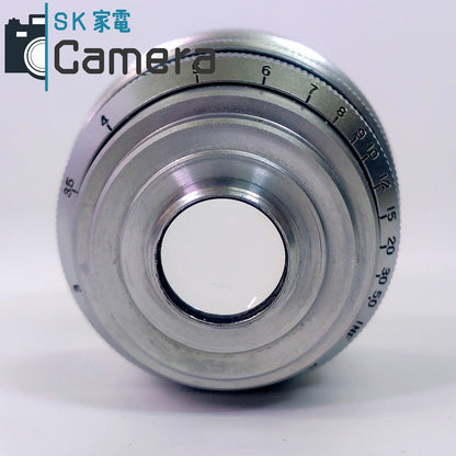 【中古】 ZUNOW-ELMO Cine 38ｍｍ F1.1 ズノー エルモ シネレンズ Dマウント