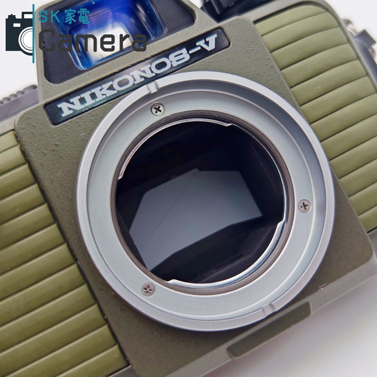 【中古】 NIKON NIKONOS-V NIKKOR 35ｍｍ F2.5 オリーブ シャッター 露出 動作 ニコン ニコノス 本体箱付