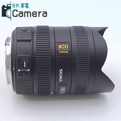 【中古】 SIGMA DC 8-16ｍｍ F4.5-5.6 HSM キャノンEF用 シグマ 美品