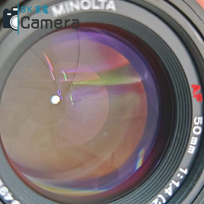 MINOLTA AF 50ｍｍ F1.4 キャップ付き ミノルタ Aマウント 美品