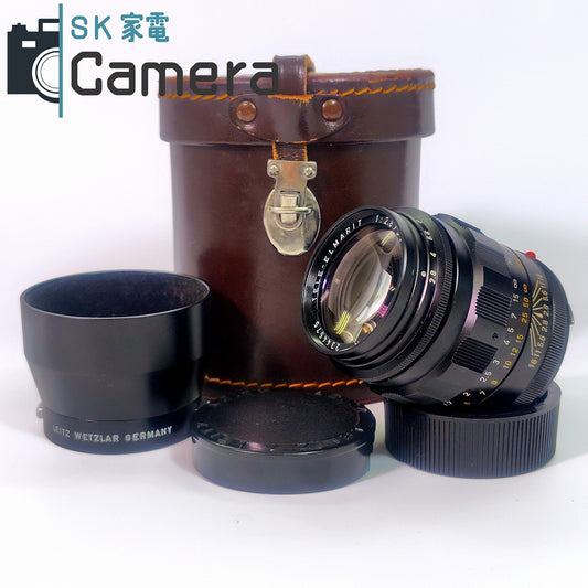 LEICA LEITZ CANDA TELE-ELMARIT 90ｍｍ F2.8 前期 1：4.5/135 1：4/135 1：2.8/90 1：4/90 12575 IUFOO 付 ライカ テレ エルマリート