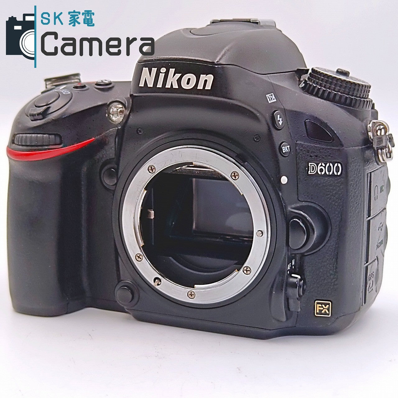【中古】 Nikon D600 FX ニコン デジタル一眼レフ 電池 充電器付