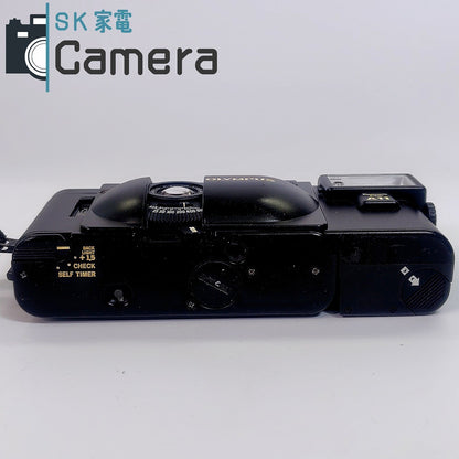 【中古】 OLYMPUS XA F.ZUIKO 35ｍｍ F2.8 Electronic Flash A11 オリンパス フィルムカメラ 箱 説明書付