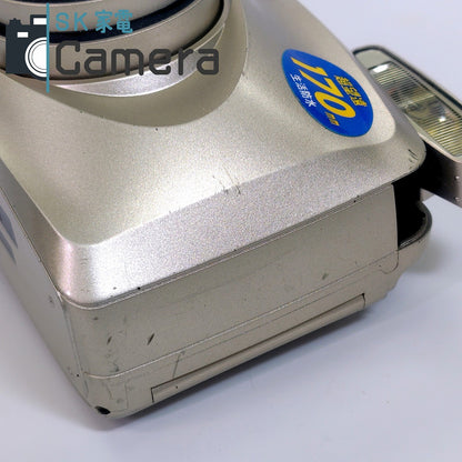 【中古】 OLYMPUS μ [mju:] -II 170 VF オリンパス コンパクトフィルムカメラ テスト用フィルムにて確認済 μ II 170VF