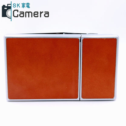 【中古】 POLAROID SX-70 LANDCAMERA ポラロイド キャメルカラー ケース ACCESSORY HOLDER ＃113 付 通電 シャッター 動作