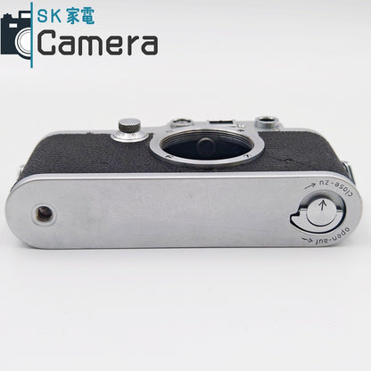 【中古】 Leica IIIｃ 改 バルナック ライカ 2025年月修理済 30日保証