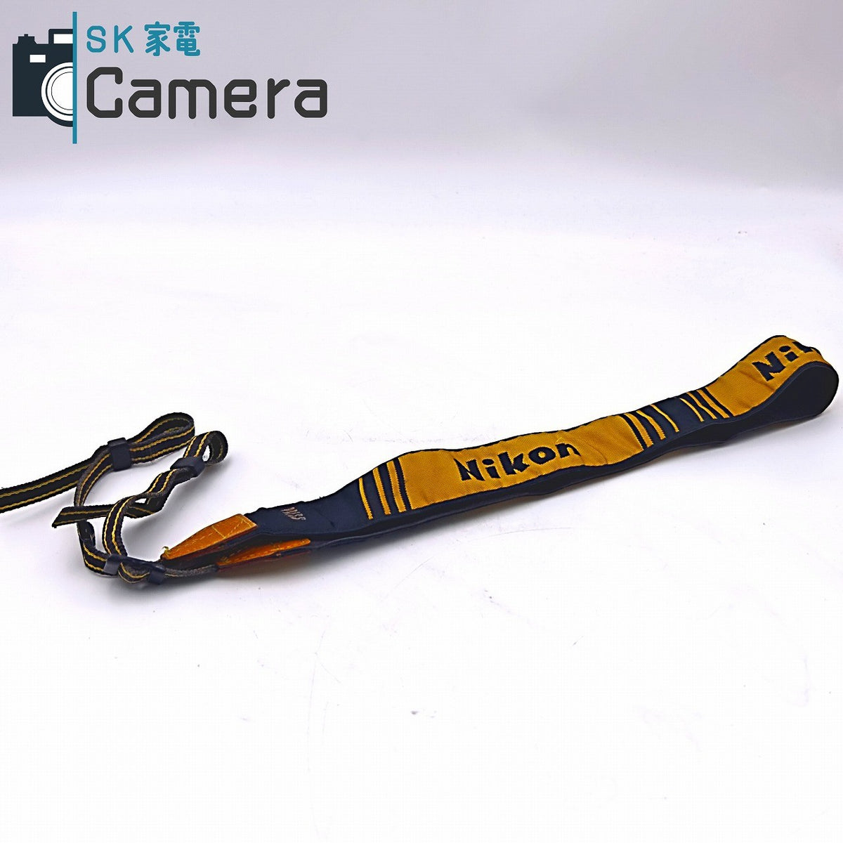 【中古】 Nikon PRESS ストラップ ニコン 報道 希少 STRAP 黄色