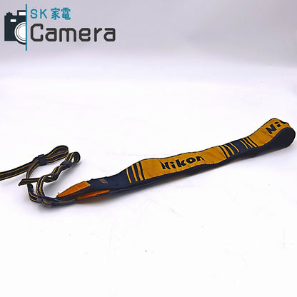【中古】 Nikon PRESS ストラップ ニコン 報道 希少 STRAP 黄色