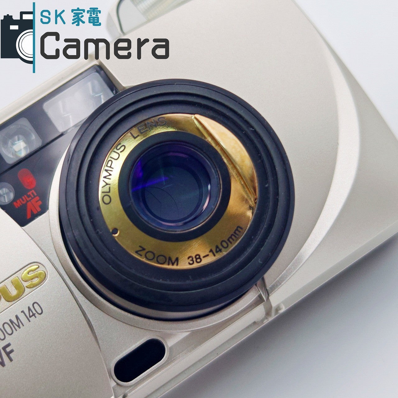 【中古】 OLYMPUS μ [mju:] ZOOM 140 VF 38-140ｍｍ オリンパス ミュー ケース付 美品