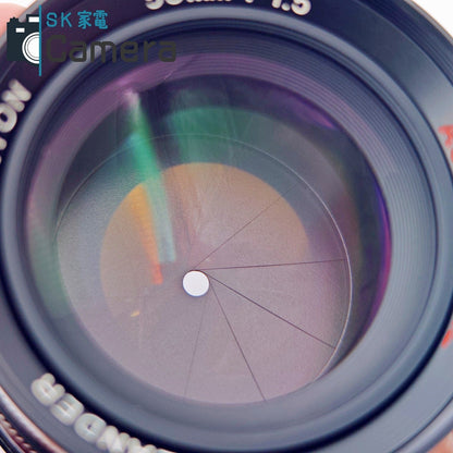 【中古】 Voigtlander NOKTON 50ｍｍ F1.5 ASPHERICAL L39 フォクトレンダー ノクトン フード付き 美品