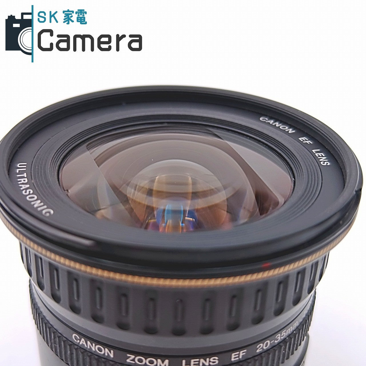 【中古】 Canon EF 20-35ｍｍ F3.5-4.5 USM キャノン キャップ フィルター 付 良