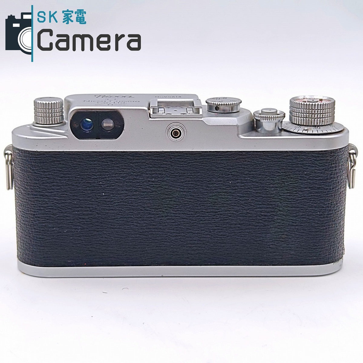 【中古】 NICCA 3-F Nippon Kogaku NIKKOR-H・C 5cm F2 黒帯 箱 シリアル一致 説明書 フード カラーフィルター付 ニッカ ニコン