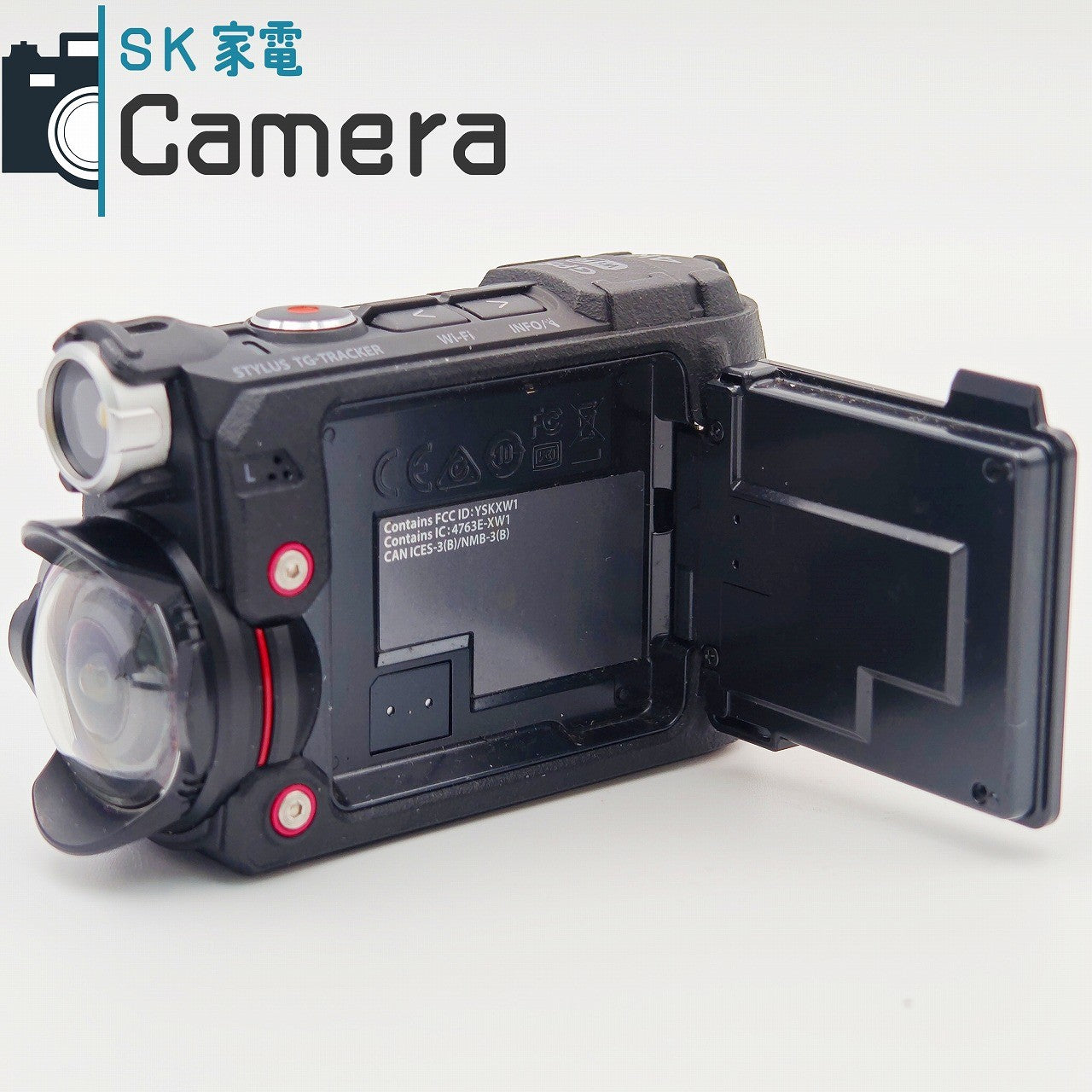 【中古】 OLYMPUS STYLUS Tough TG-TRACKER 電池 USB充電ケーブル付 オリンパス トラッカー