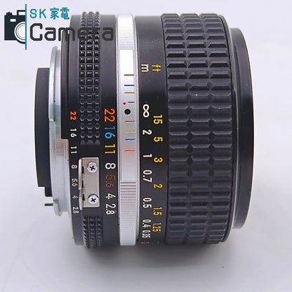 【中古】 Nikon NIKKOR 28ｍｍ F2.8 Ai-s ニコン キャップ付