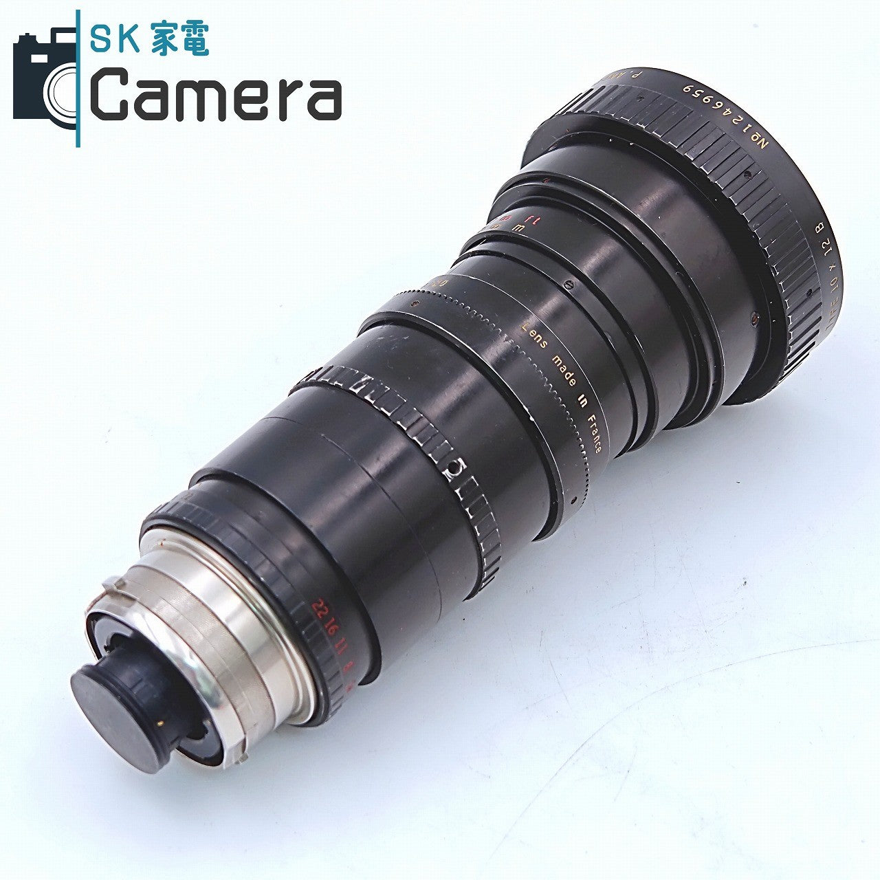 [Used] P.ANGENIEUX PARIS 12-120mm F2.2 ANGENIEUX-ZOOM TYPE 10x12 B Angenieux for ARRIFLEX