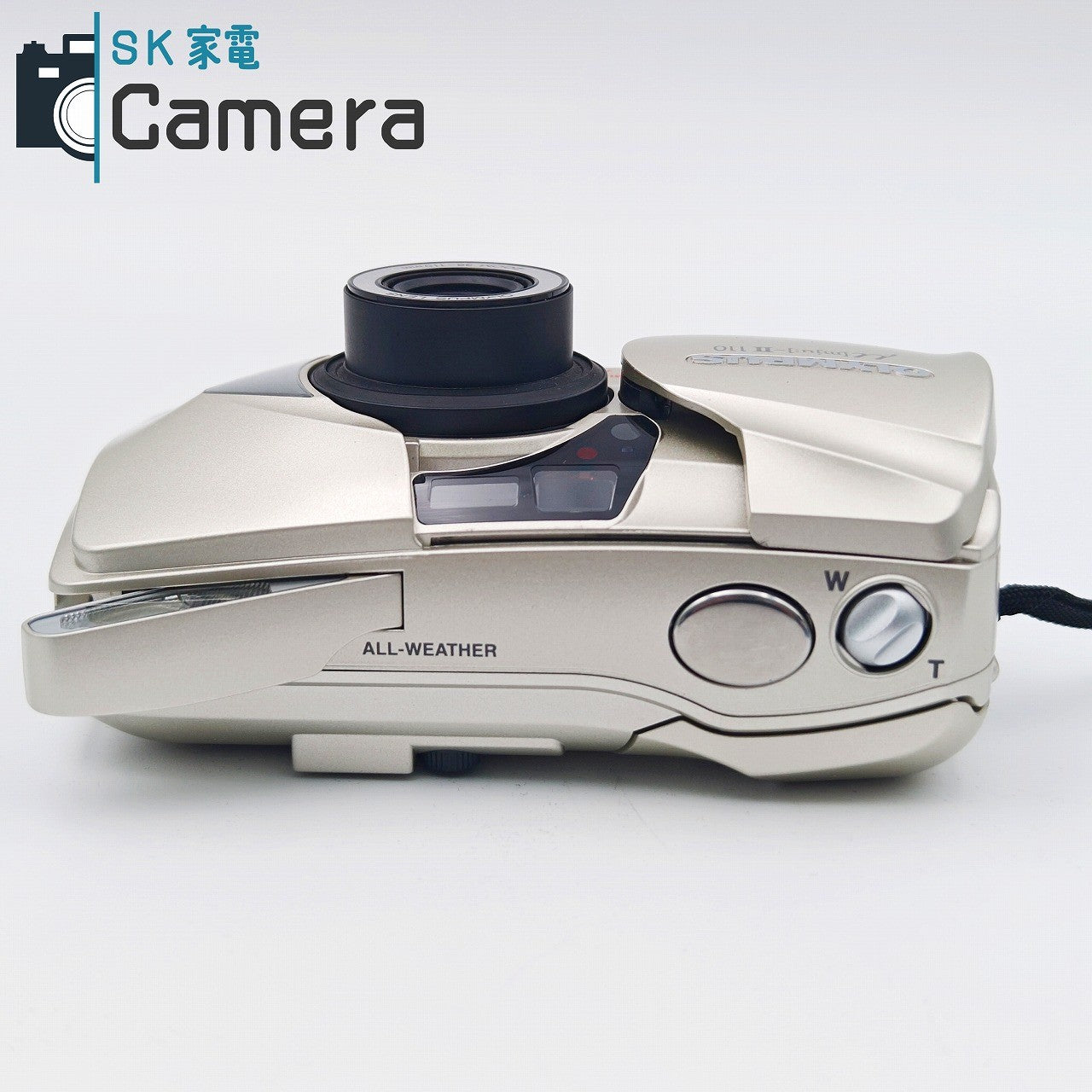 【中古】 OLYMPUS μ [mju:] - II 110 オリンパス ミュー コンパクトフィルムカメラ 美品 μ 2 テスト用フィルムにて確認済