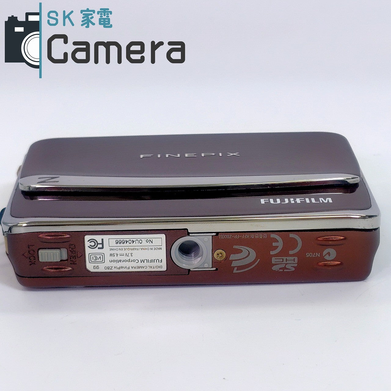 【中古】 FUJIFILM FINEPIX Z80 箱 充電器 電池 付 コンパクトデジタルカメラ 富士フィルム 美品