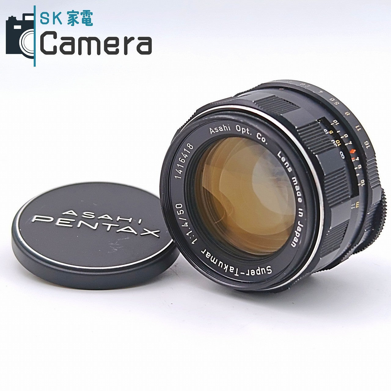 【中古】 PENTAX Super-Takumar 50ｍｍ F1.4 M42 8枚玉 ペンタックス