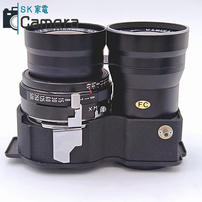 【中古】 MAMIYA-SEKOR SUPER 180ｍｍ F4.5 C330/C220 用 マミヤ キャップ付き