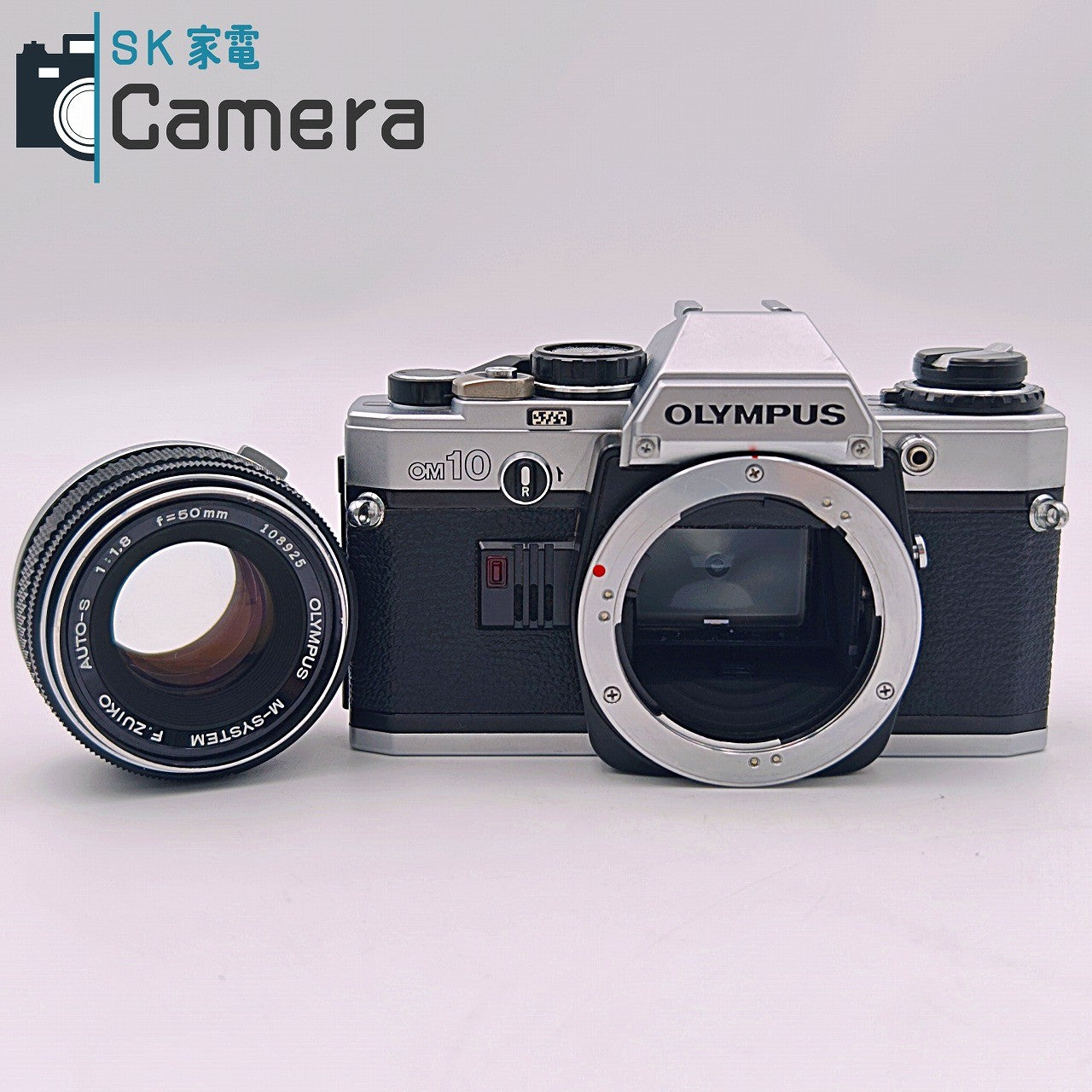【中古】 OLYMPUS OM10 M-SYSTEM F.ZUIKO AUTO-S 50ｍｍ F1.8 オリンパス シャッター 露出 動作