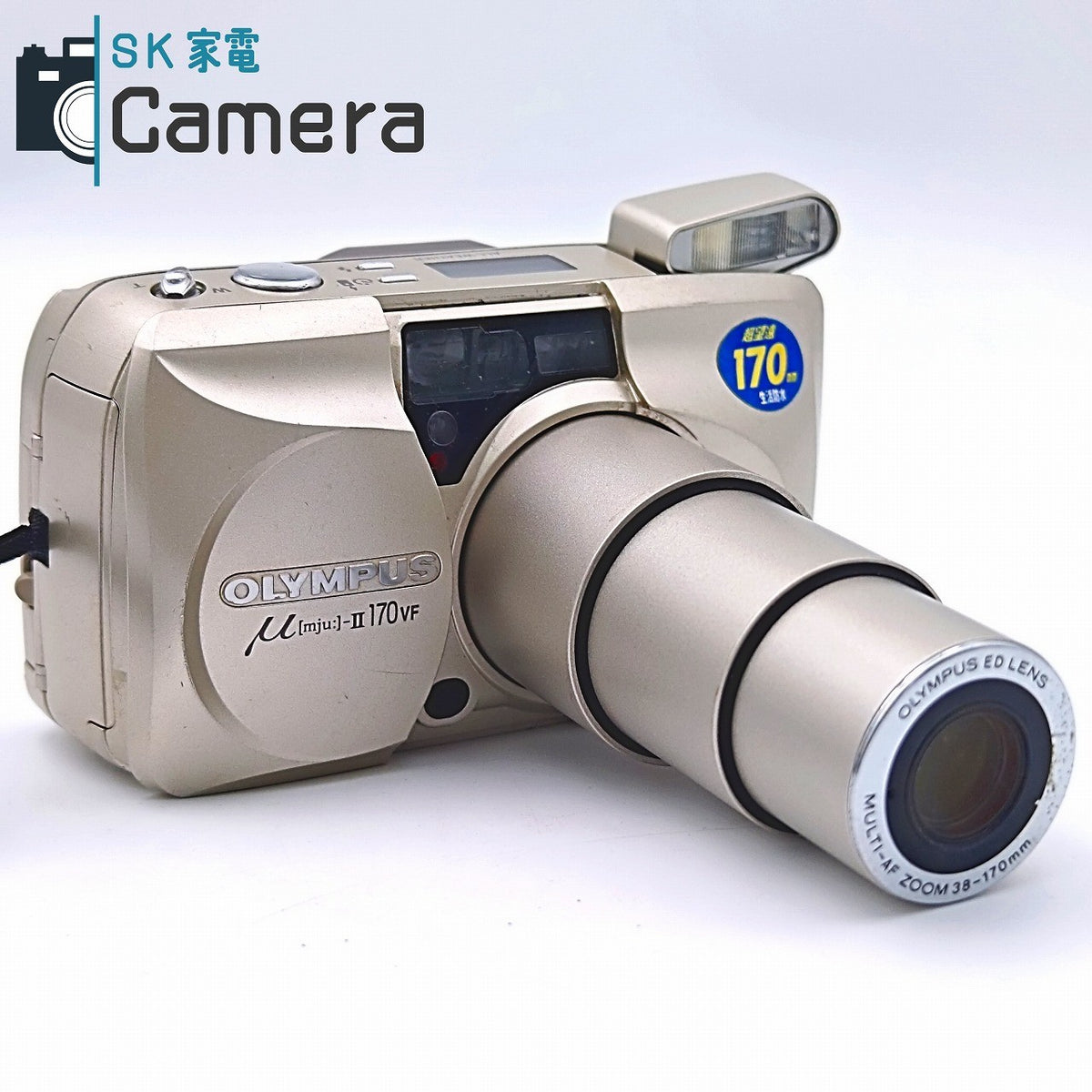 OLYMPUS μ [mju:] - II 170 VF 38-170ｍｍ オリンパス ミュー コンパクトフィルムカメラ 並
