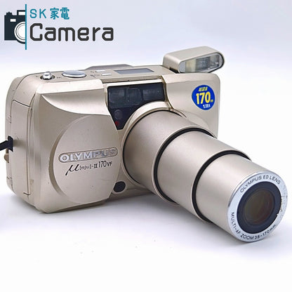 OLYMPUS μ [mju:] - II 170 VF 38-170ｍｍ オリンパス ミュー コンパクトフィルムカメラ 並
