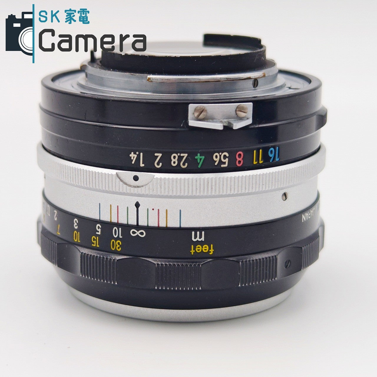 【中古】 NIKON NIKKOR-S Auto 50ｍｍ F1.4 非Ai ニコン Nippon Kogaku キャップ 保護フィルター 付