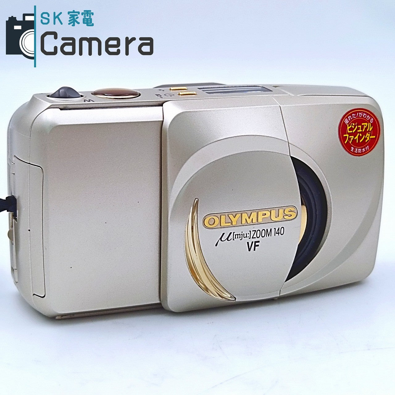 【中古】【中古】 OLYMPUS μ [mju:] ZOOM 140 VF 38-140ｍｍ オリンパス ミュー テスト用フィルムにて確認済 美品