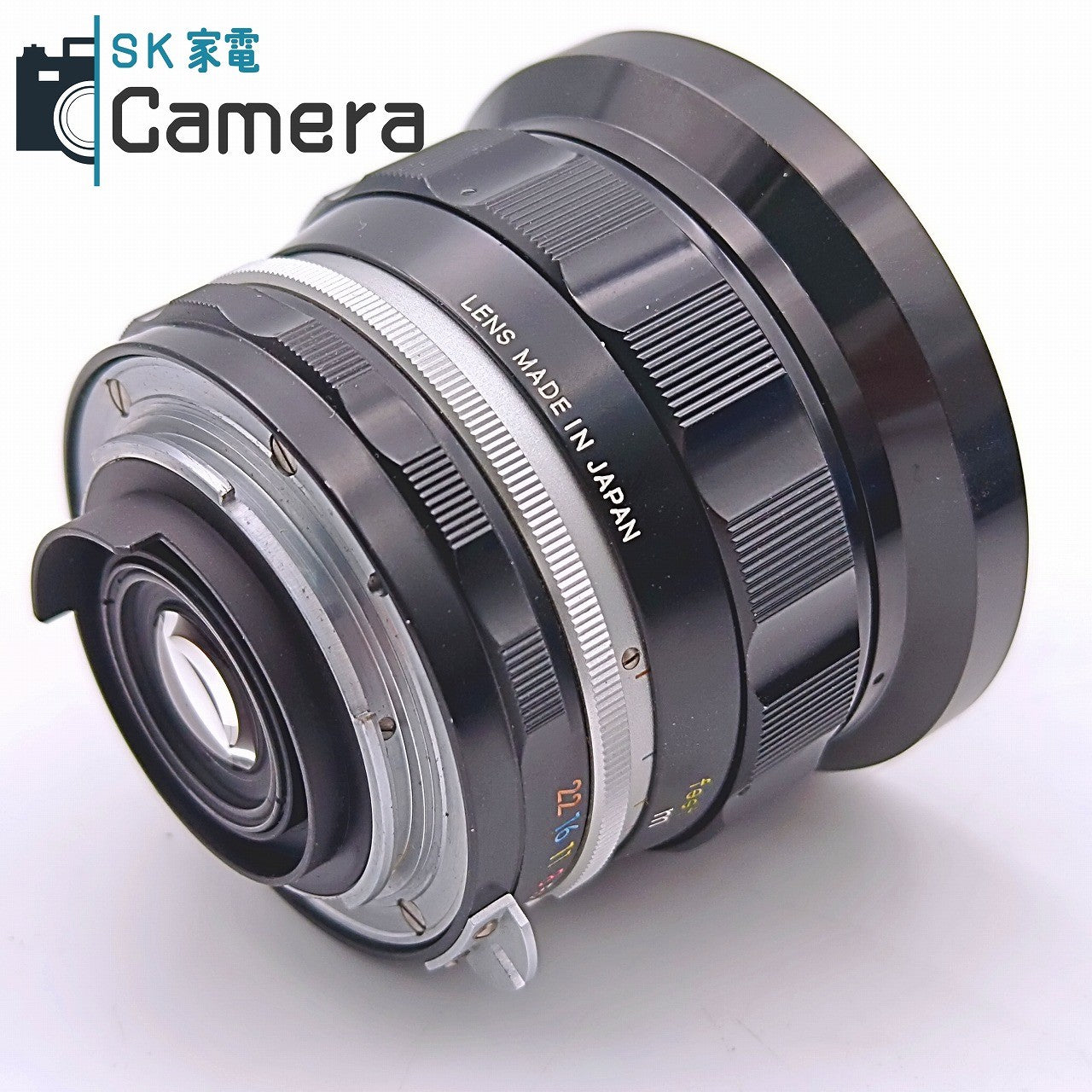 【中古】 Nikon NIKKOR-UD Auto 20ｍｍ F3.5 非Ai NH-9 フード付 ニコン 良