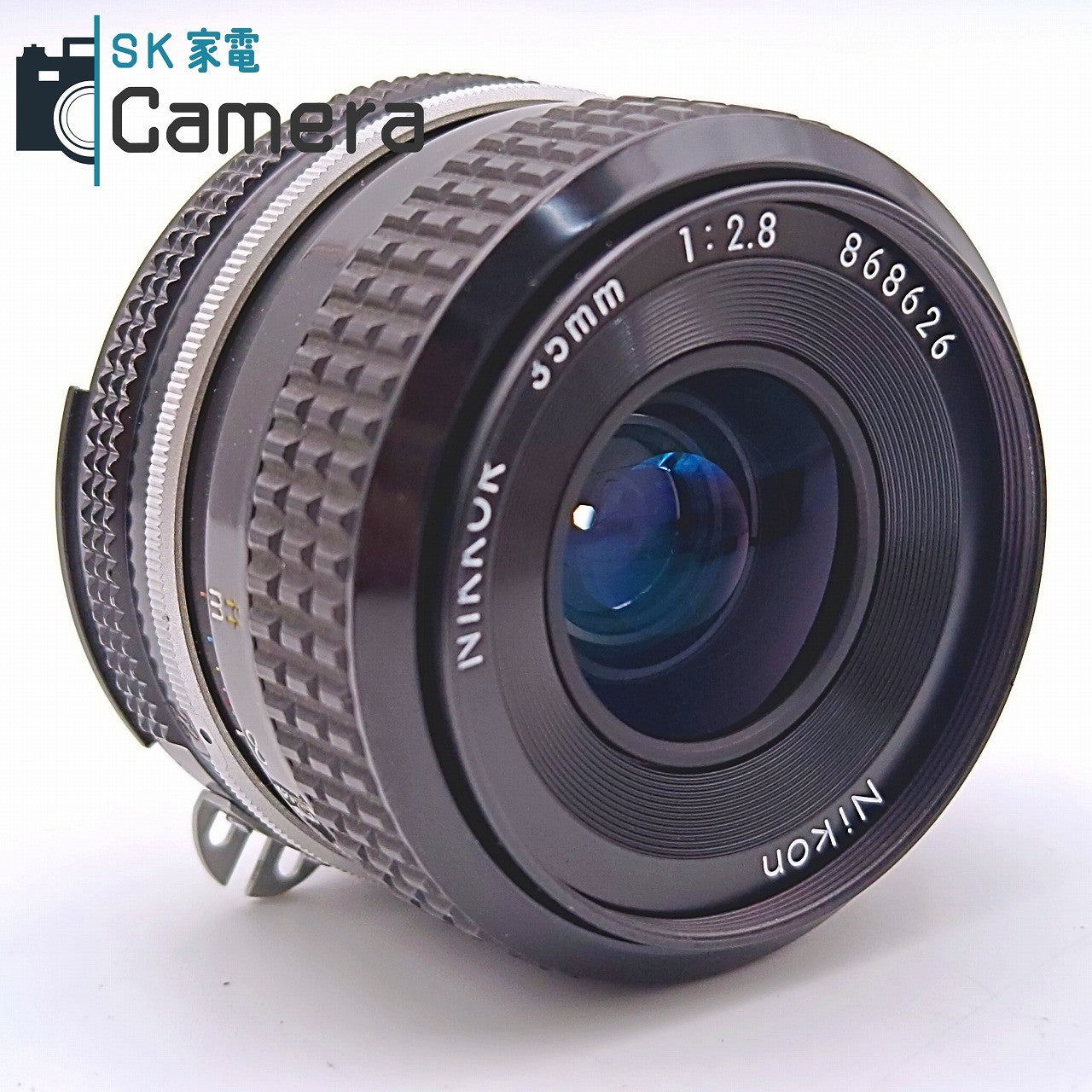 【中古】 Nikon Nikkor 35ｍｍ F2.8 Ai HN-3 L1Bc フード フィルター 付 ニコン