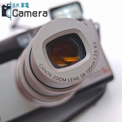【中古】 Canon Autoboy SII PANORAMA AiAF テスト用フィルムにて確認済み キャノン オートボーイ コンパクトフィルムカメラ 箱付
