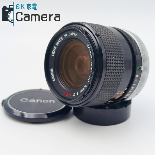 【中古】 Canon FD 35ｍｍ F2 S.S.C. 〇マーク 凹レンズ 2026年1月清掃済 キャノン