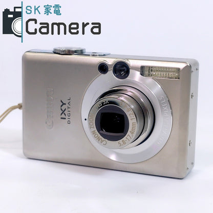 【中古】 Canon IXY DIGITAL 70 キャノン イクシー デジタル 電池 充電器 ケース 付 PC1193 美品