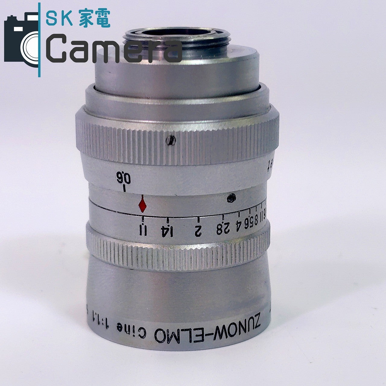 【中古】 ZUNOW-ELMO Cine 6.5ｍｍ F1.1 ズノー シネレンズ Dマウント