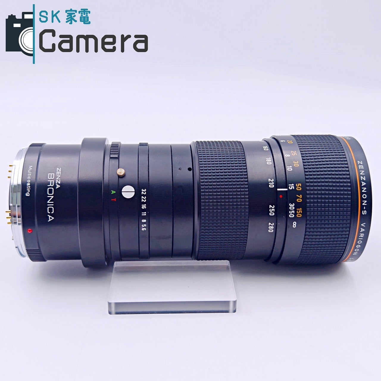 【中古】 SCHNEIDER-KREUZNACH ZENZANON-S VARIOGON 140-280ｍｍ F5.6 SQ用 シュナイダー ゼンザブロニカ バリオゴン MADE IN GERMANY