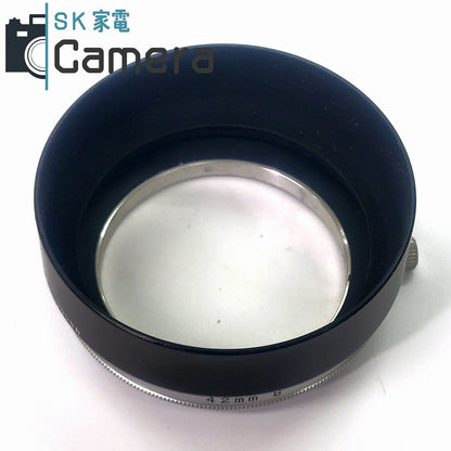 Canon LENS 50ｍｍ F1.5 レンズフード 革ケース付 キャノン 美品