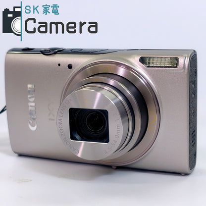 【中古】 Canon IXY 650 コンパクトデジタルカメラ PC2274 キャノン イクシー IXY650 電池 充電器 付 美品