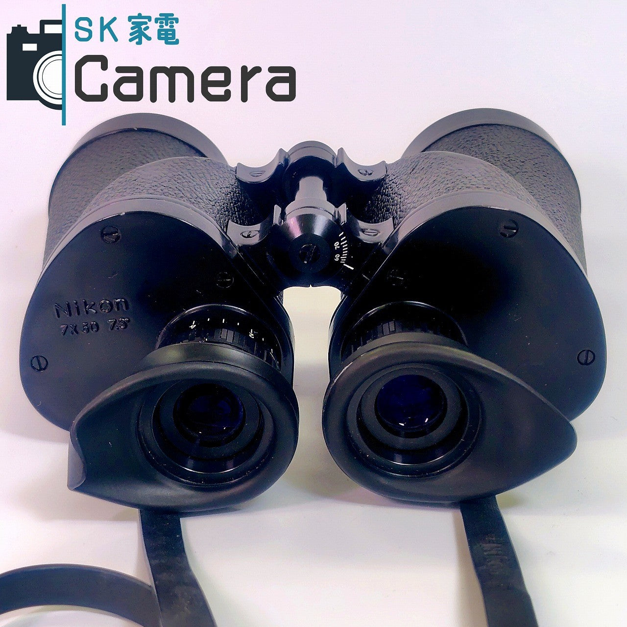 【中古】 Nikon 7ｘ50 7.3° ポロプリズム 双眼鏡 ケース付 ニコン 良品