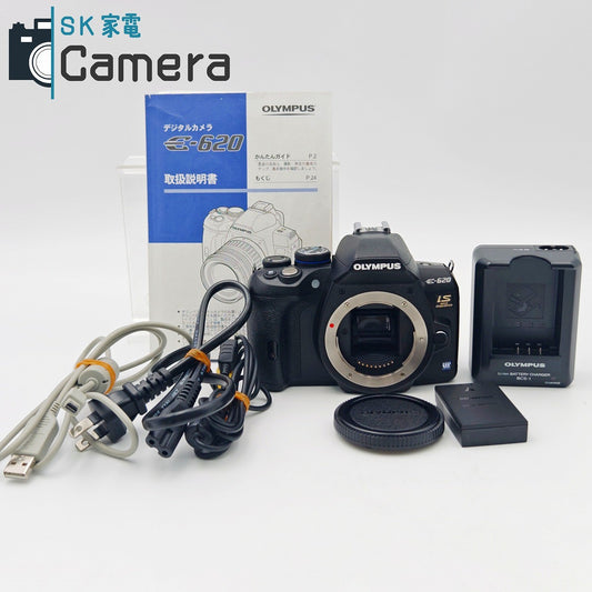 【中古】 OLYMPUS E-620 iS オリンパス 電池 充電器付