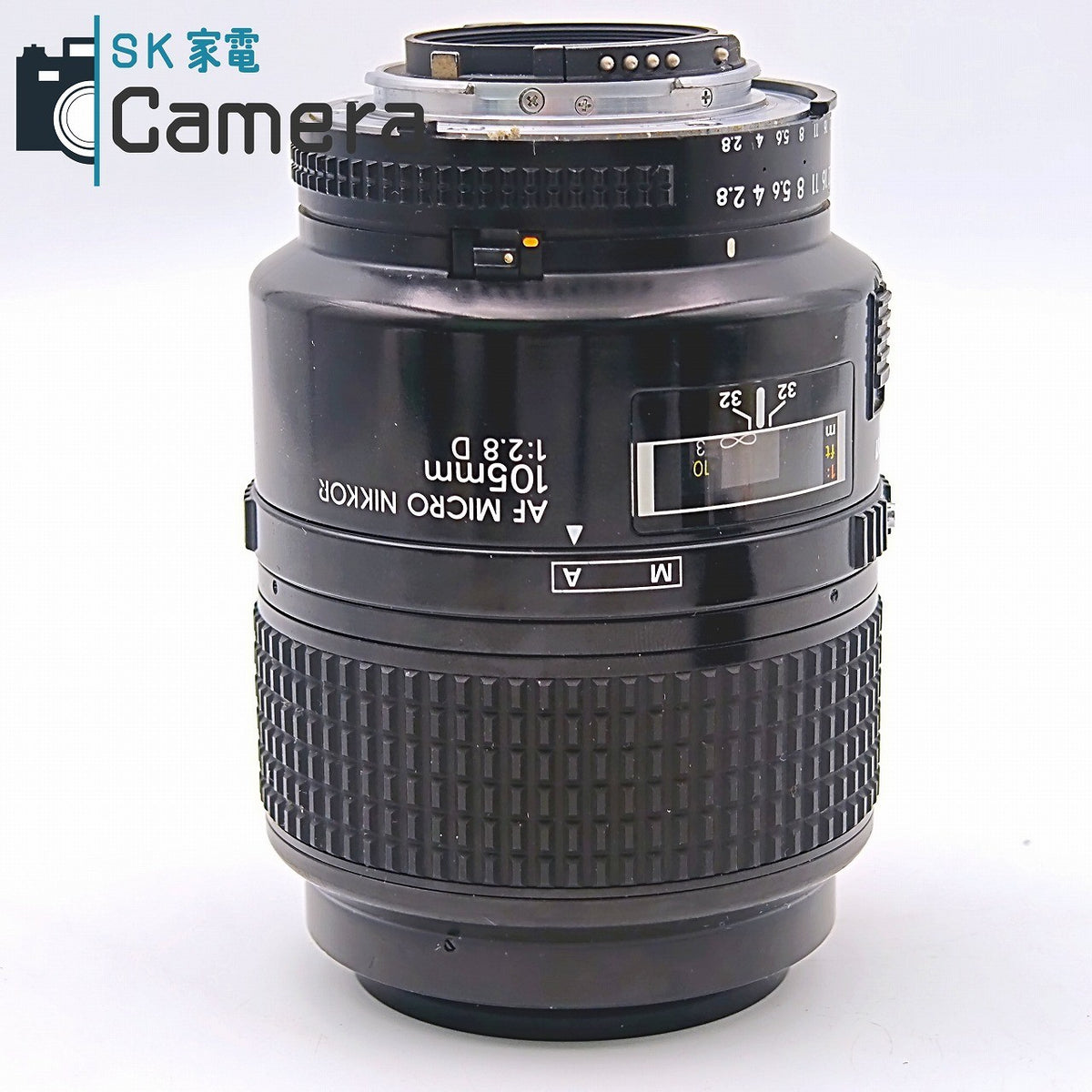 【中古】 Nikon AF MICRO NIKKOR 105ｍｍ F2.8 D ニコン マイクロ PLフィルター キャップ付き