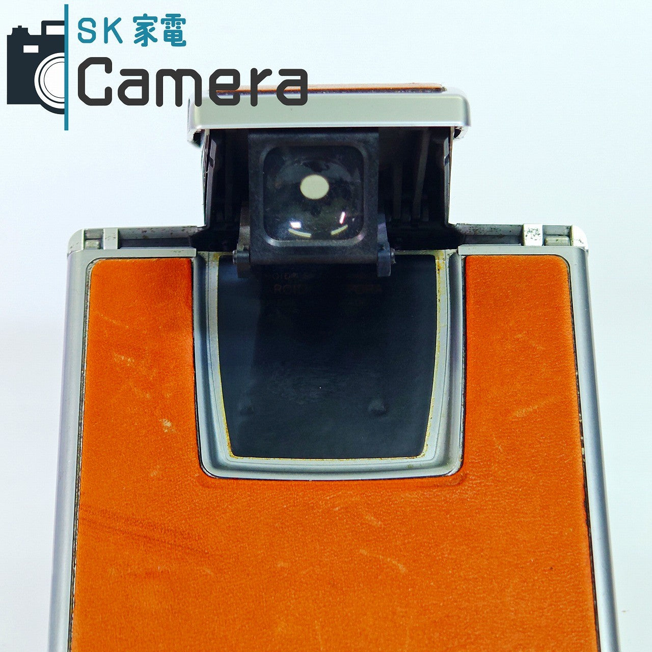 【中古】 POLAROID SX-70 LAND CAMERA ALPHA1 ポラロイド キャメルカラー ケース付 テスト用フィルムにて動作