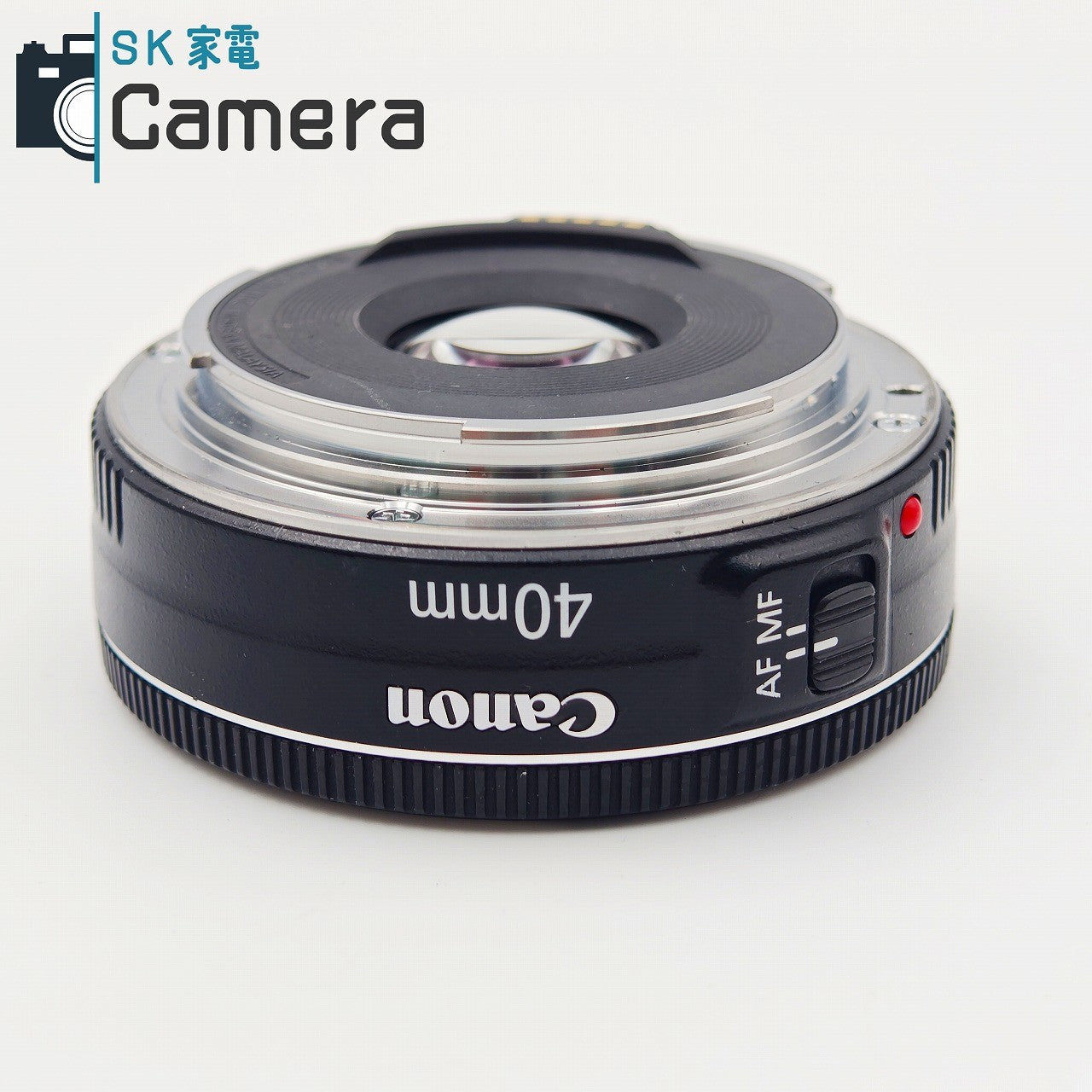 【中古】 Canon EF 40ｍｍ F2.8 STM キャノン キャップ付 美品