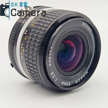 【中古】 Nikon NIKKOR 35ｍｍ F2.8 Ai-s ニコン 良品