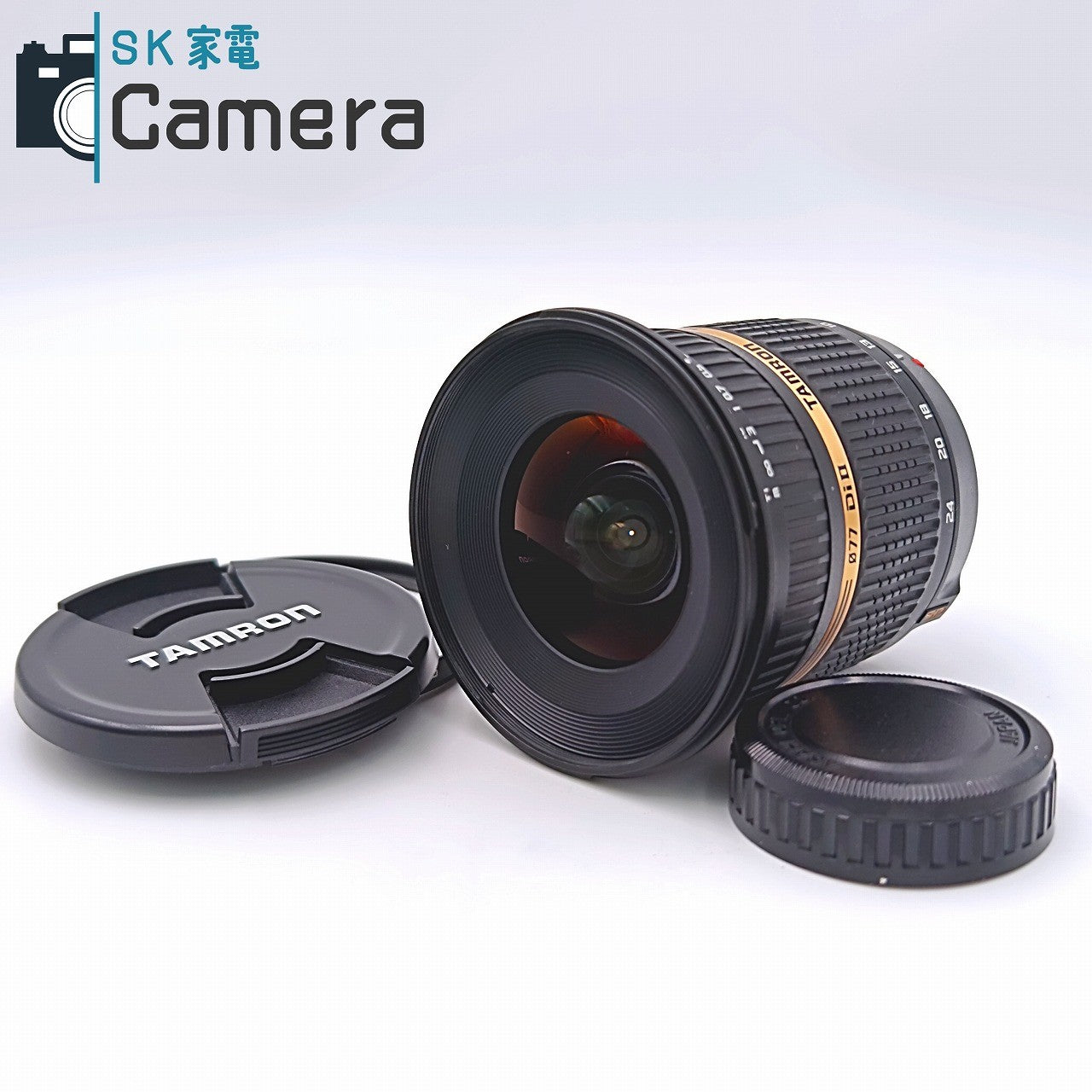 【中古】 TAMRON SP DiII 10-24ｍｍ F3.5-4.5 B001 ペンタックス用 Kマウント タムロン キャップ付 良