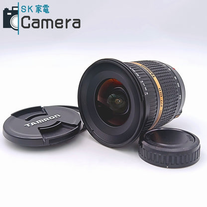 【中古】 TAMRON SP DiII 10-24ｍｍ F3.5-4.5 B001 ペンタックス用 Kマウント タムロン キャップ付 良