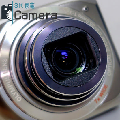 【中古】 OLYMPUS μ-7010 コンパクトデジタルカメラ オリンパス 電池 充電器 ケース 付